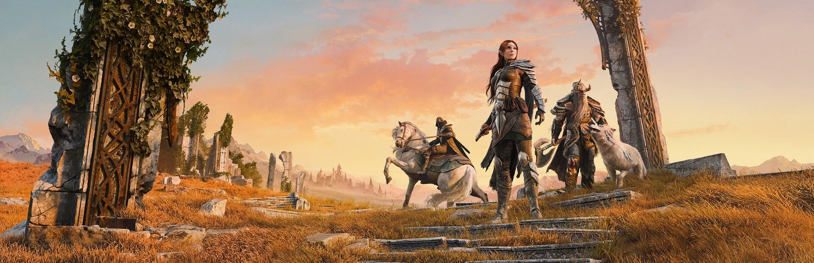 Official The Elder Scrolls Online key art