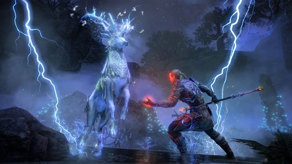 Promotional image for the solo dungeons arriving with ESO Season Two.