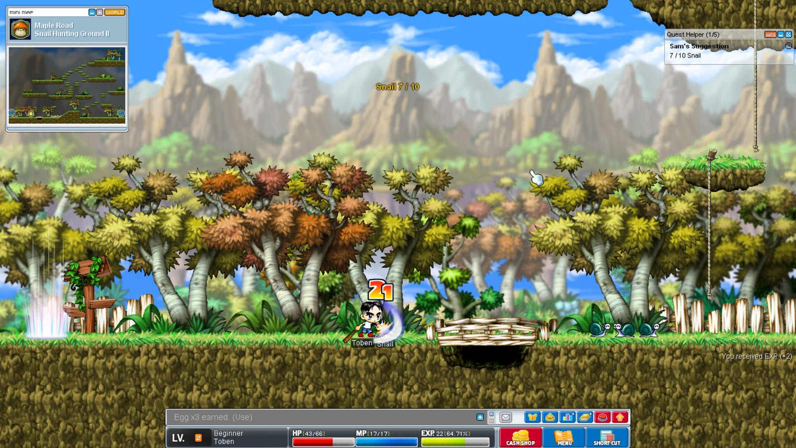 MapleStory Classic World gameplay