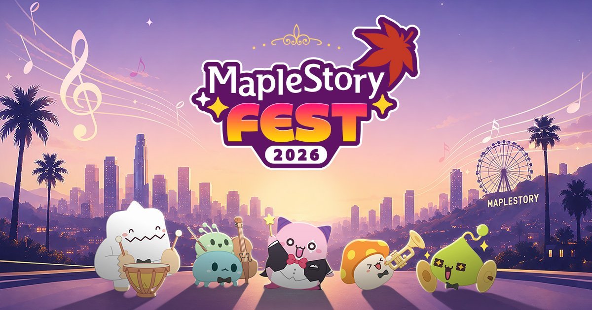 MapleStory Fest 2026 key art