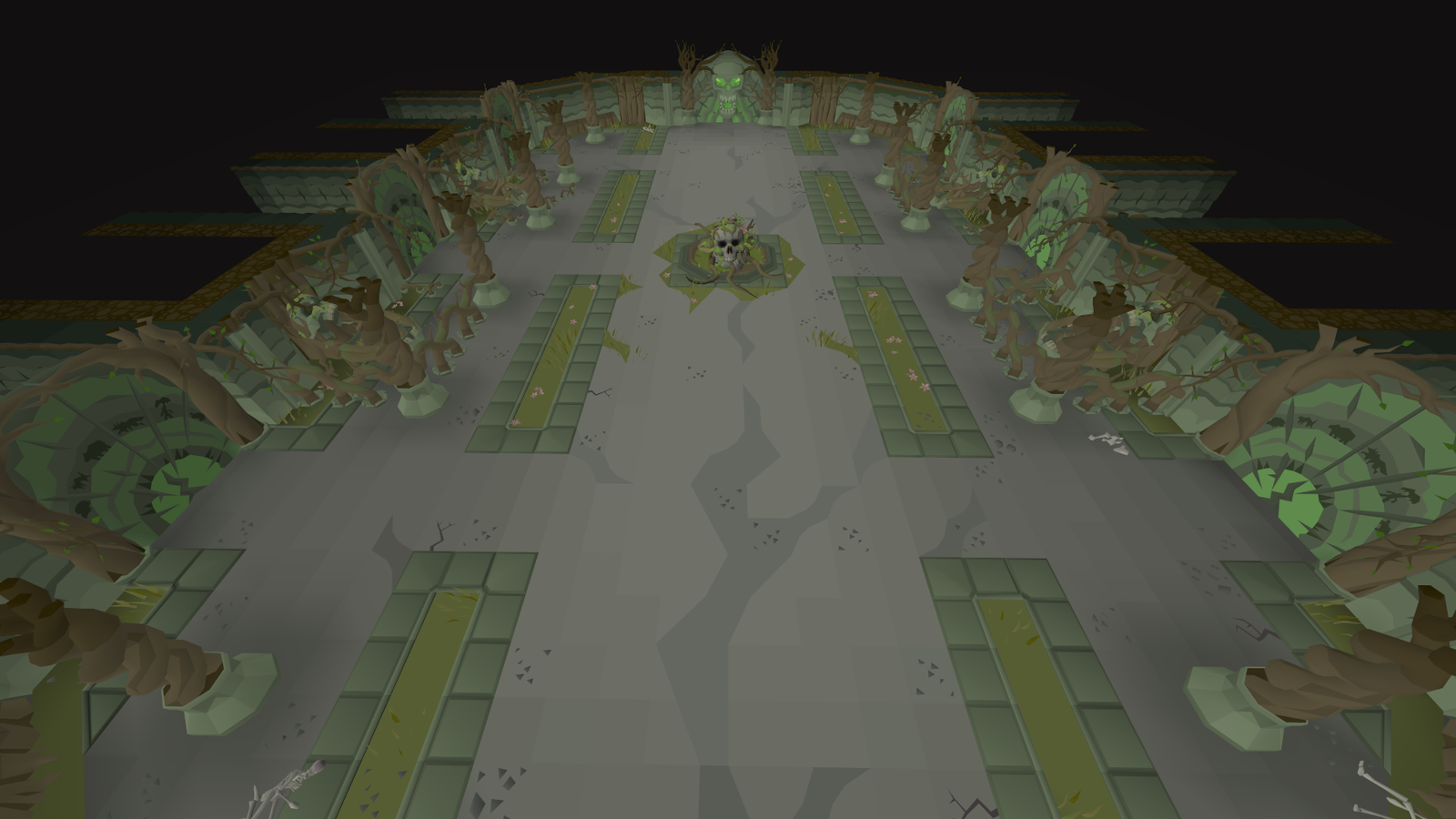 Fractured Archive central chamber layout