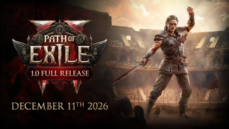 Imagem oficial do anúncio da versão 1.0 de Path of Exile 2.