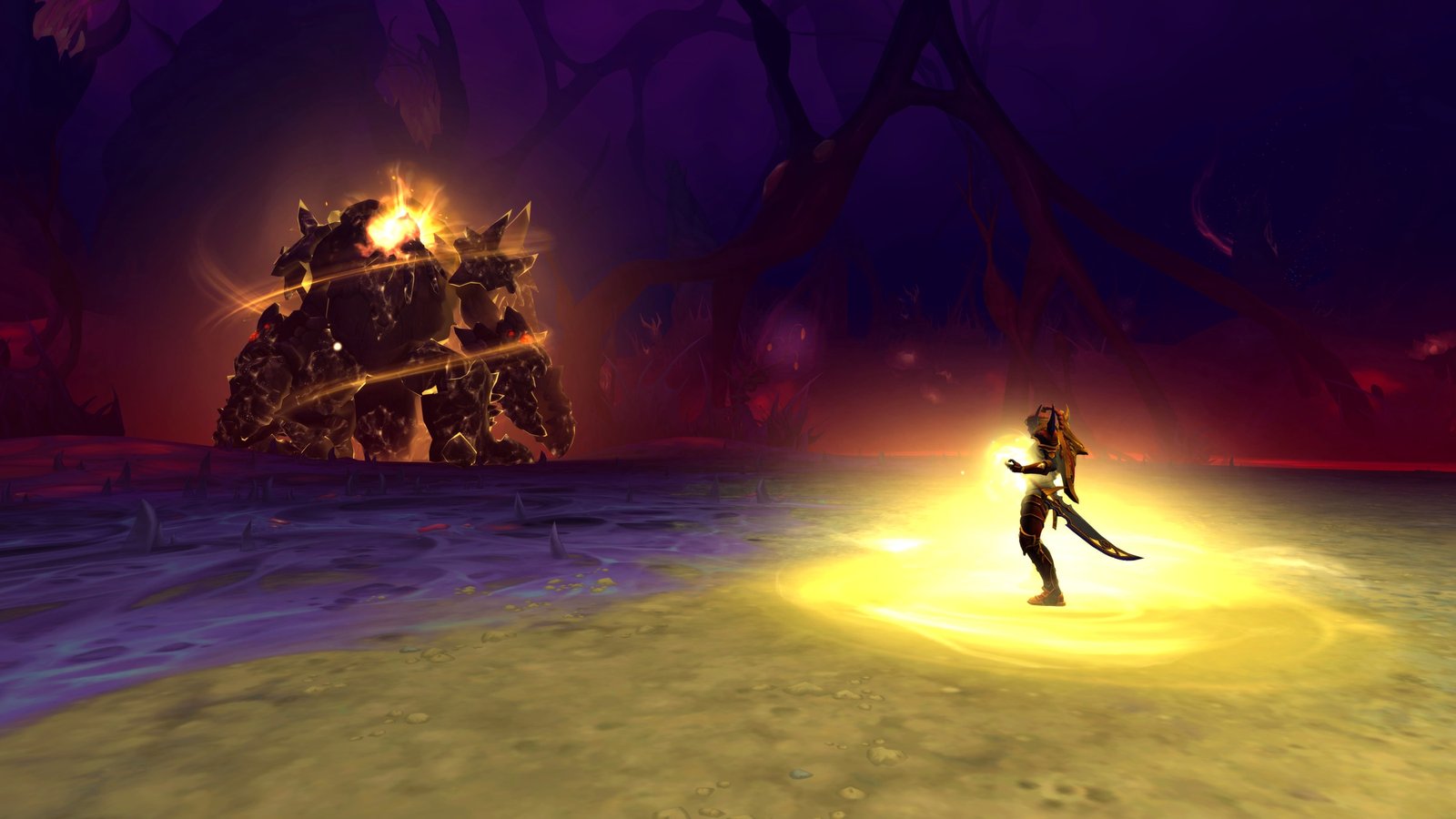 Arte oficial do update 12.1.5 de WoW Midnight