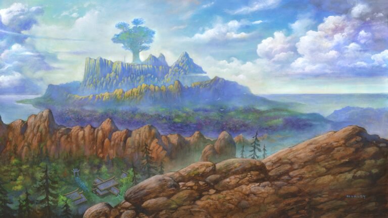 World of Warcraft: Forever — arte oficial de paisagem de Azeroth