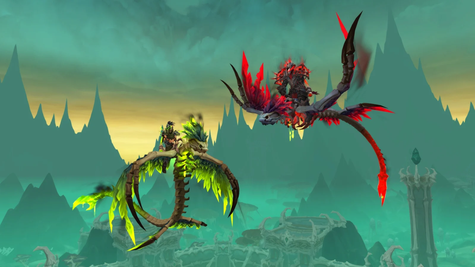 Arte oficial da Temporada 2 de World of Warcraft: Midnight.