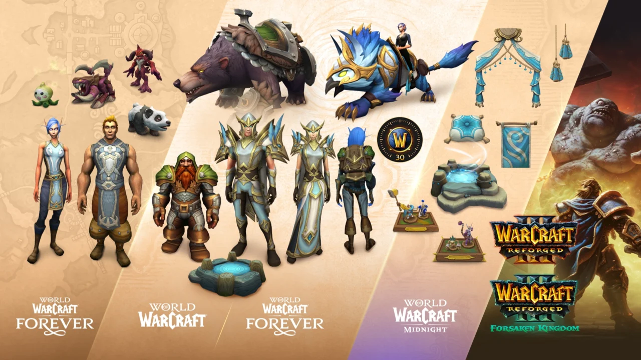 World of Warcraft: Forever upgrade editions